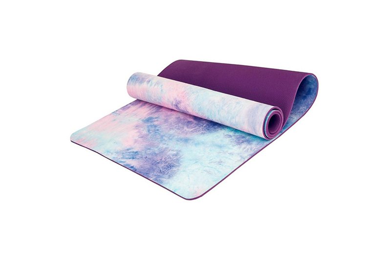 Gepersonaliseerde antislip suède TPE yogamat