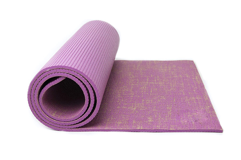 Natuurlijke organische jute pvc yogamat