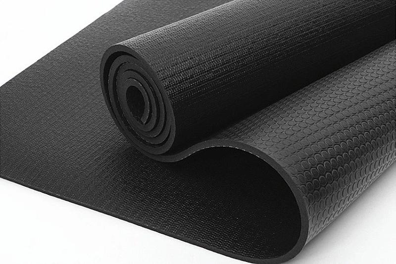 Compacte PVC-yogamat