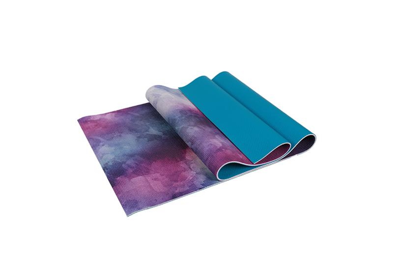 PVC yogamat met trendy patronen