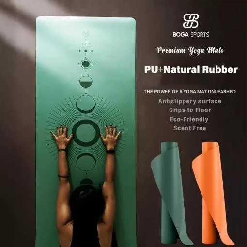 PU Rubber Yoga Mat