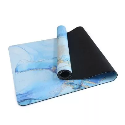 Suede Rubber Yoga Mat