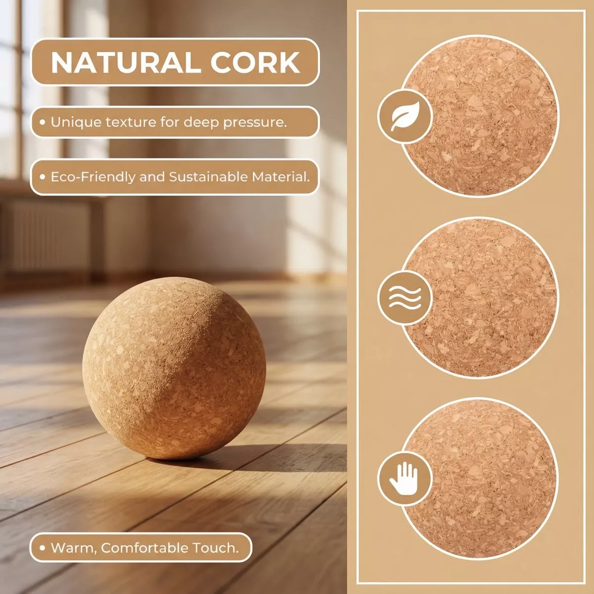 Cork Massage Ball