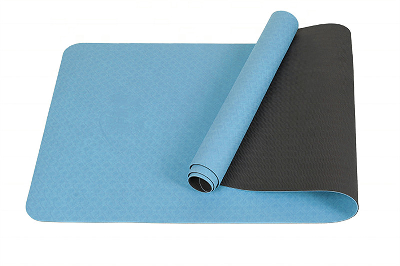 6 mm tweekleurige Tpe yogamat